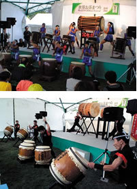 Various performances on Lively Stage every day