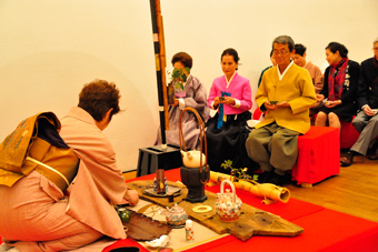 ふじのくに各流大茶会（野点席）